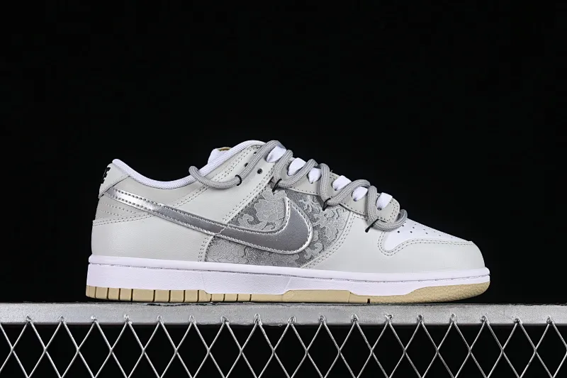 All categories Nk SB Dunk series Nk SB Dunk Low low-top sneakers Nk Dunk Low Year of the Dragon limited edition Yinlong silk patch SB strap low-top casual sneakers DV0833-100